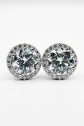 Round Stud Earrings