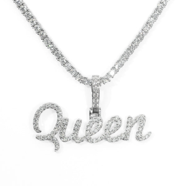 Queen Set With 3mm Tennis Chain — alternate view