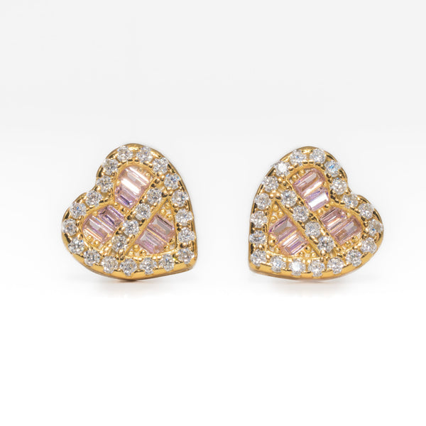 Heart Earrings — alternate view