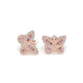 Butterfly Baguette Earrings