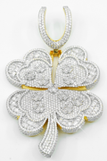 Clover With Baguette Pendant