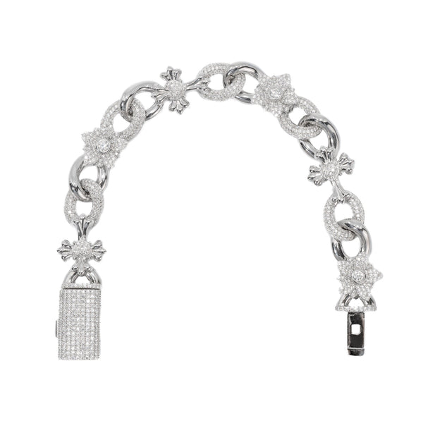 Chrome Blossom Bracelet