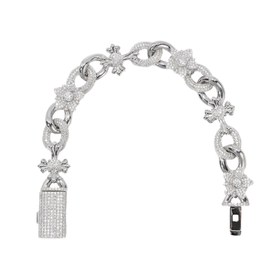 Chrome Blossom Bracelet
