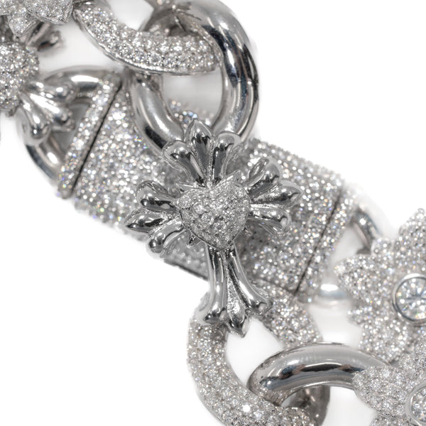 Chrome Blossom Bracelet — alternate view
