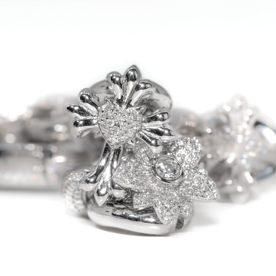 Chrome Blossom Bracelet