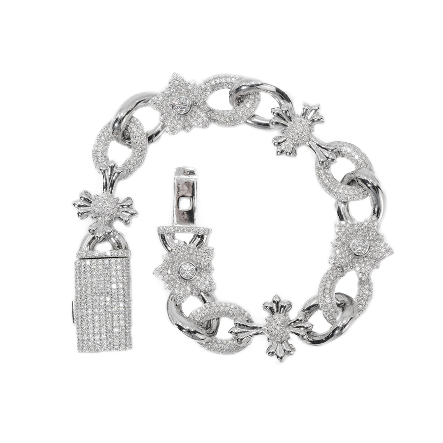 Chrome Blossom Bracelet