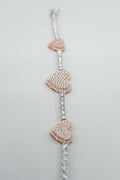 Heart Tennis Bracelet