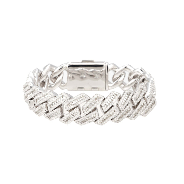 15mm Cuban Bugatte Bracelet