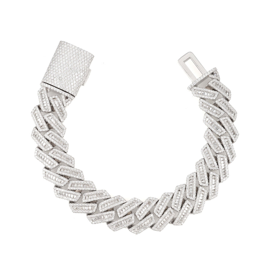 15mm Cuban Bugatte Bracelet