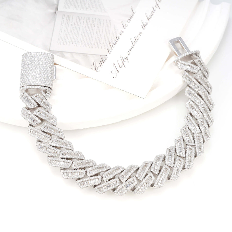 15mm Cuban Bugatte Bracelet