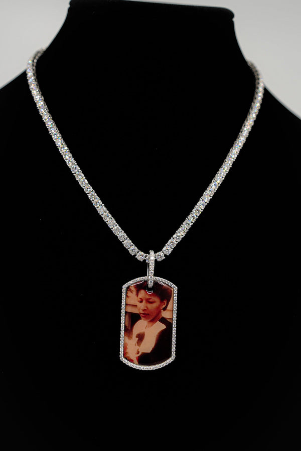 Create Your Custom Memorial Tag Pendant — alternate view