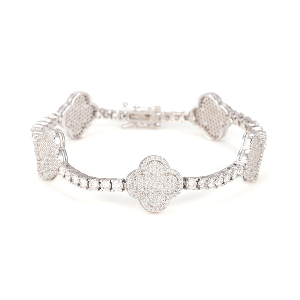Tennis VanCleef Bracelet — alternate view