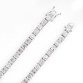 Baguette & Honey Cut 5MM Tennis Chain
