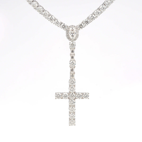 Rosary Tennis Chain 5mm — alternate view