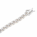 Heart Tennis Bracelet