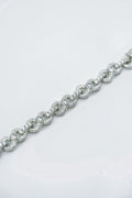 Infinity Bracelet With Center Stone