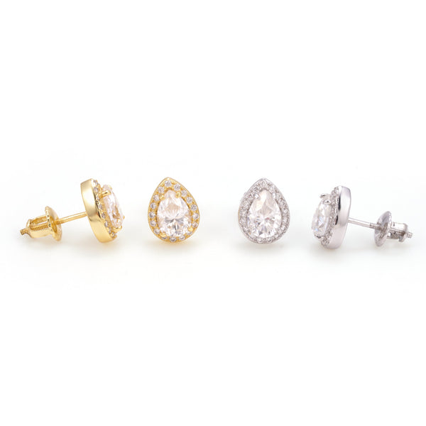 Tear Drop Earrings — alternate view
