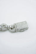 Infinity Bracelet With Center Stone