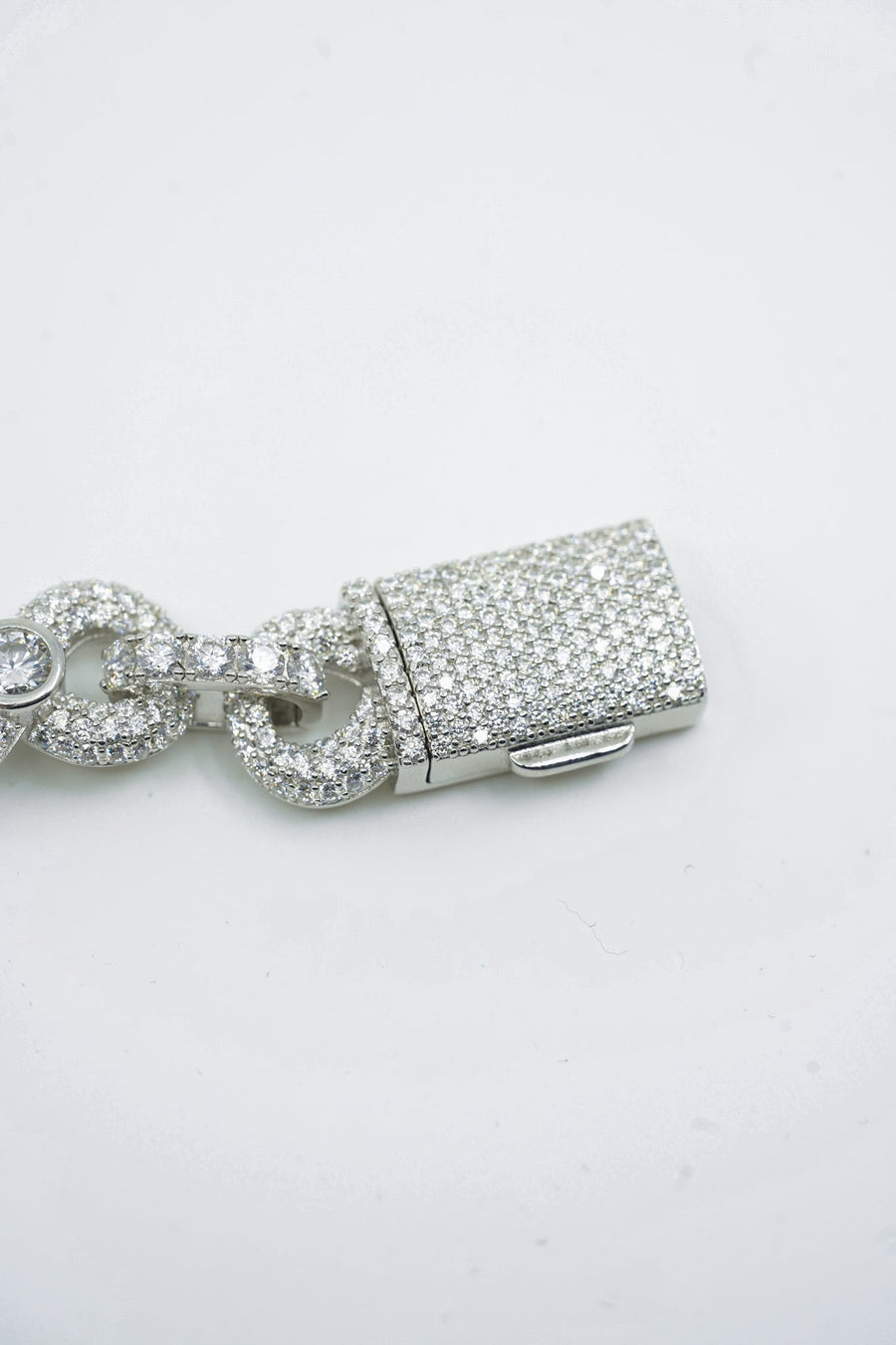 Infinity Bracelet With Center Stone