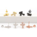 Cross Earrings