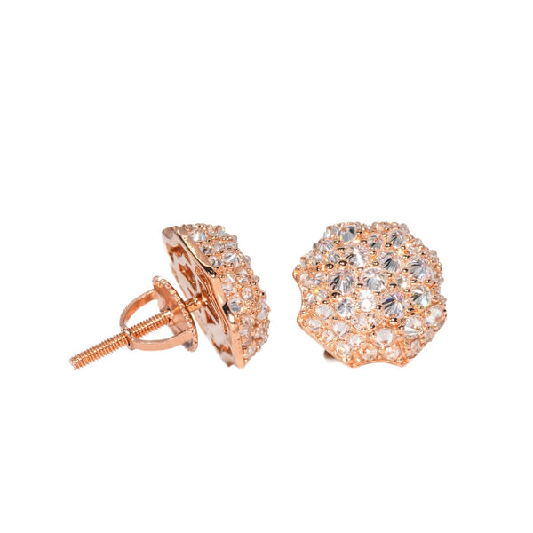 Upside Down Diamond Earrings — alternate view