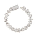 INFINITY SPIKE CROSS BRACELET