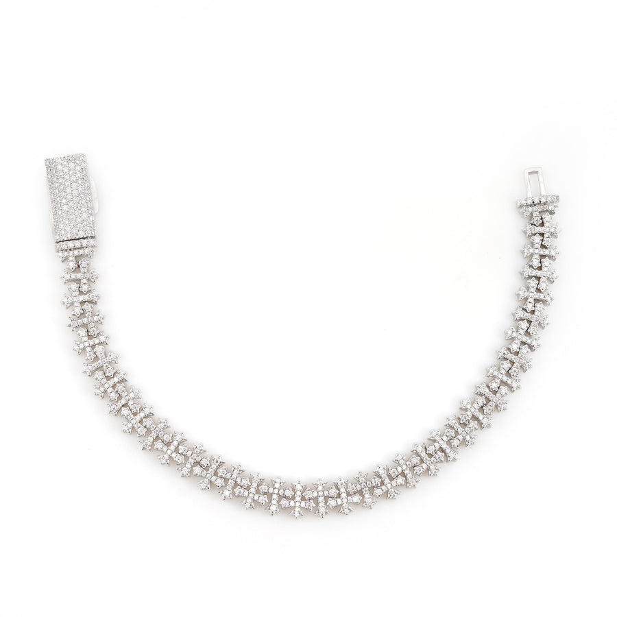 Cross-Pattern Bracelet