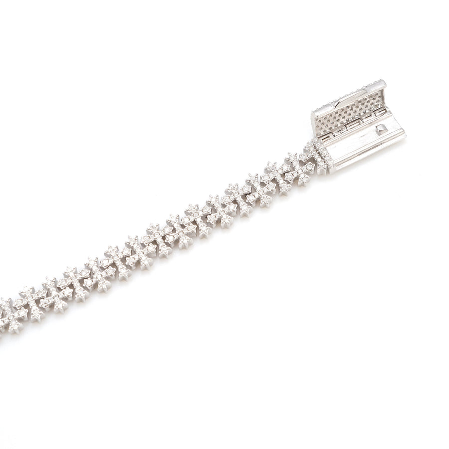 Cross-Pattern Bracelet