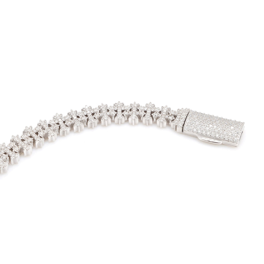 Cross-Pattern Bracelet