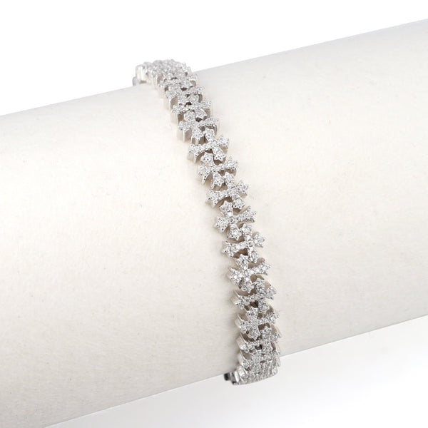 Cross-Pattern Bracelet — alternate view
