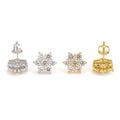SPIKE FLOWER EARRINGS