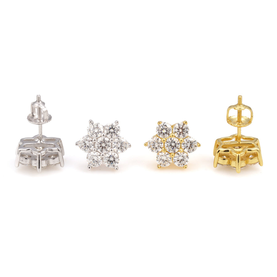 SPIKE FLOWER EARRINGS