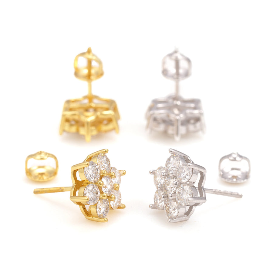 SPIKE FLOWER EARRINGS