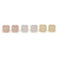 Iced Clover  Earrings