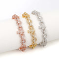 Iced Royal Bow Bracelet