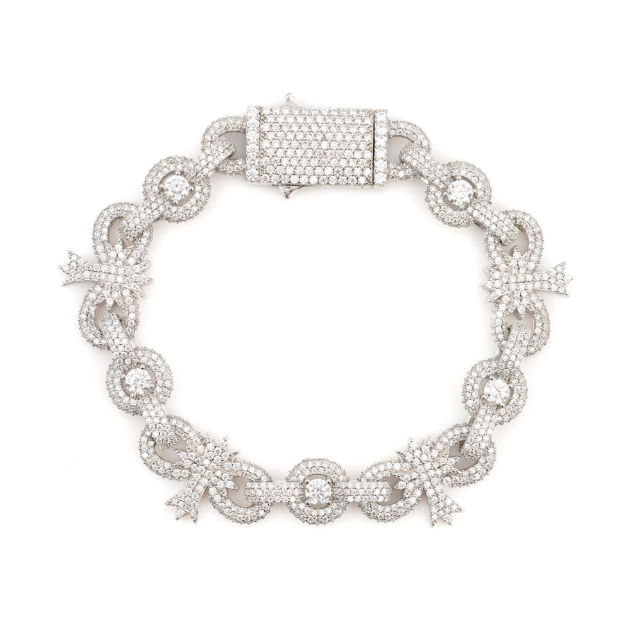 Iced Royal Bow Bracelet