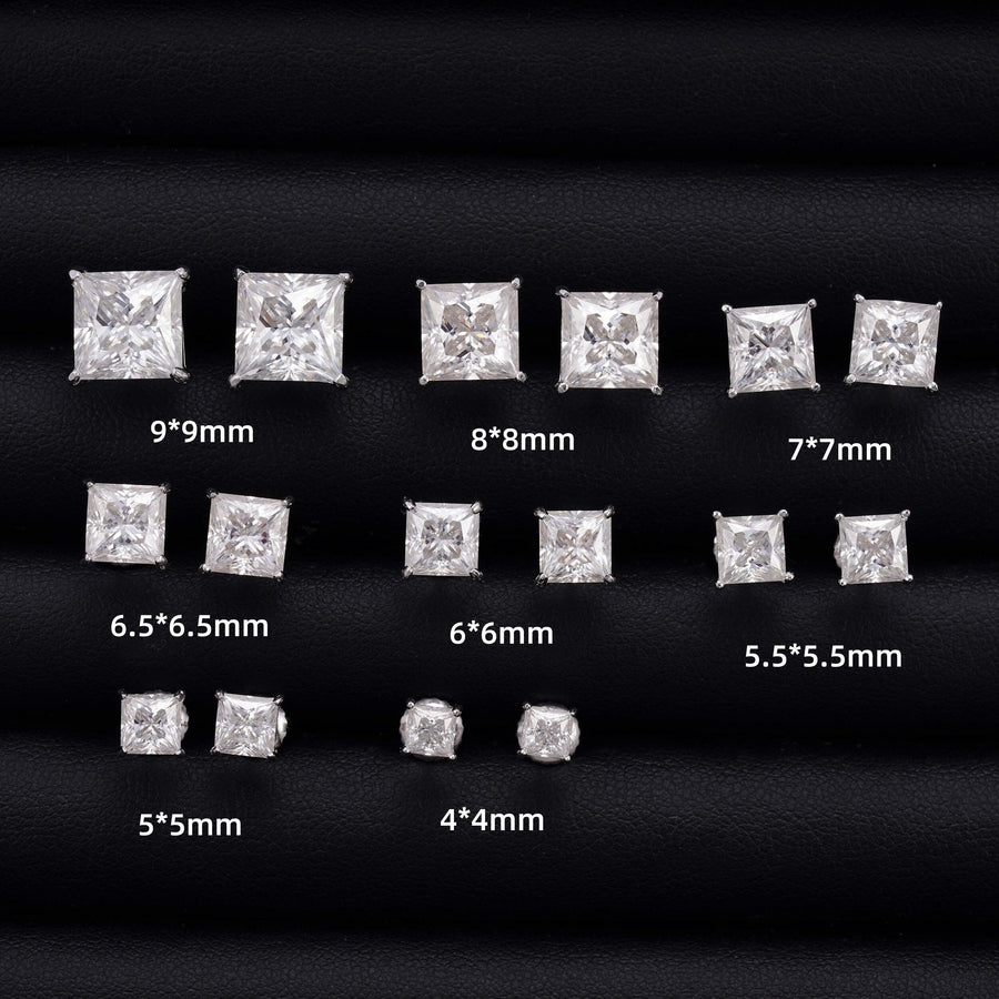 Square Stud Earrings