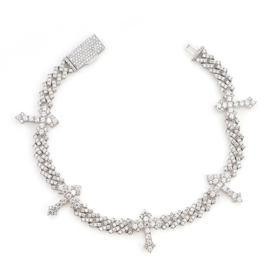 CROSS CUBAN BRACELET