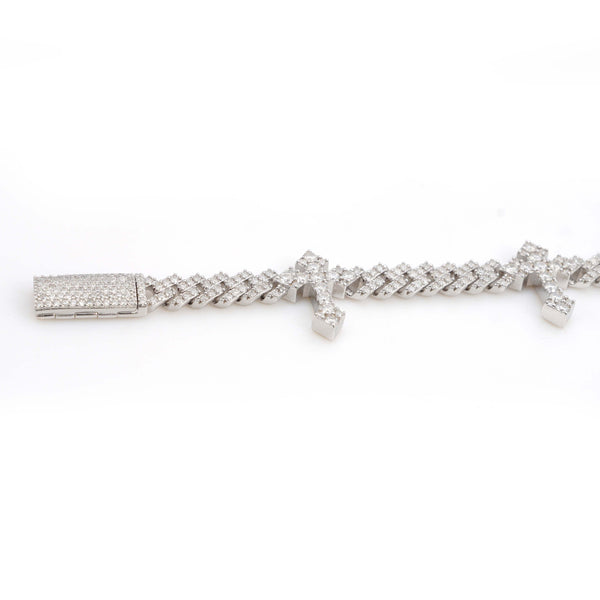 CROSS CUBAN BRACELET — alternate view