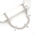 CROSS CUBAN BRACELET