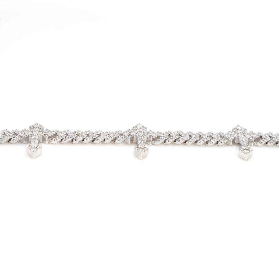 CROSS CUBAN BRACELET