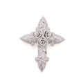 Cross With Roses Pendant