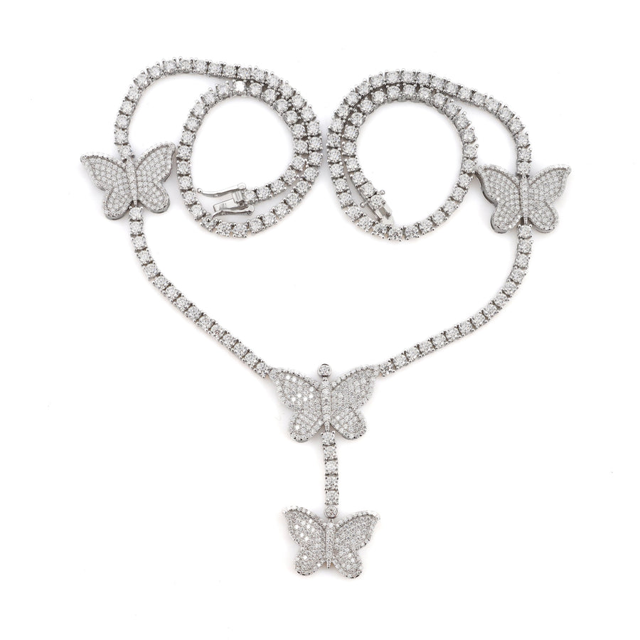 4 Butterfly 3mm Tennis Chain