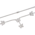 4 Butterfly 3mm Tennis Chain
