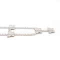 4 Butterfly 3mm Tennis Chain