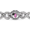 Crimson Frost Bracelet