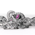 Crimson Frost Bracelet