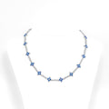 Royal Sapphire Clover Chain
