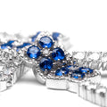 Royal Sapphire Clover Chain
