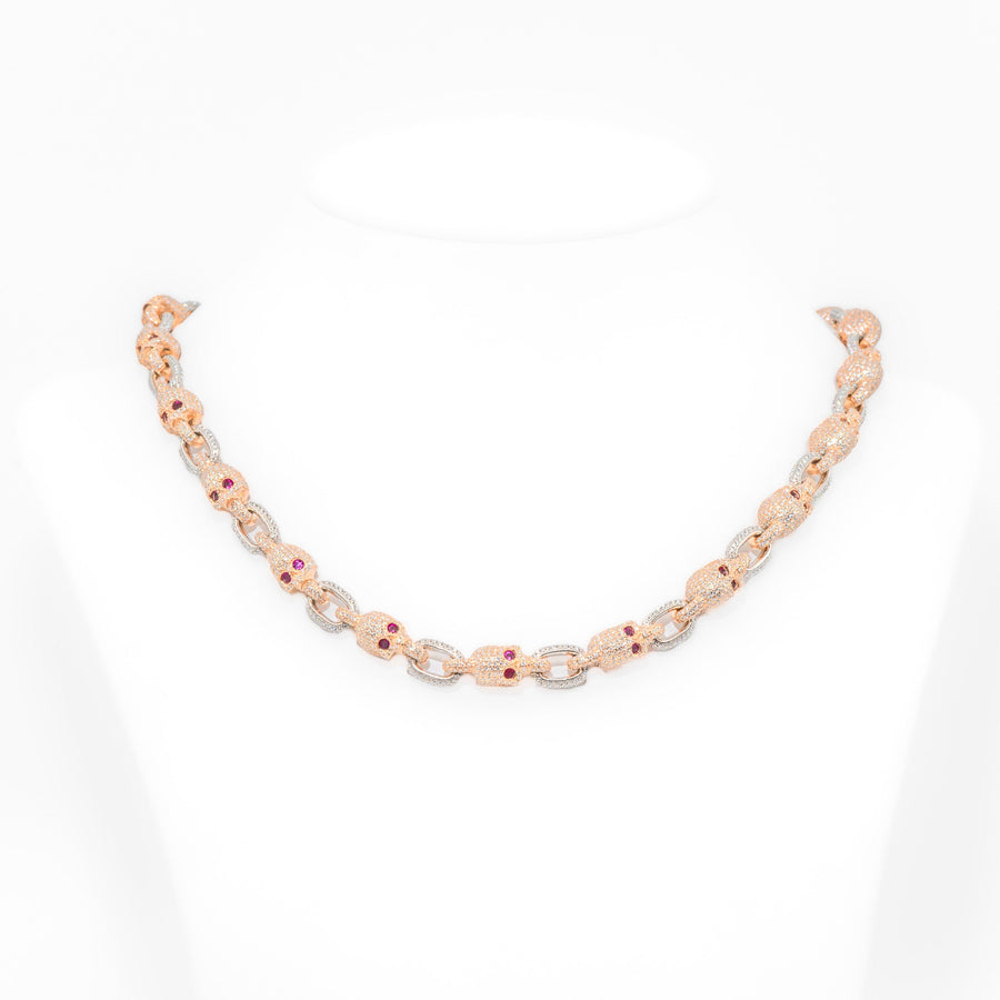 Rose Reign Skull Chain